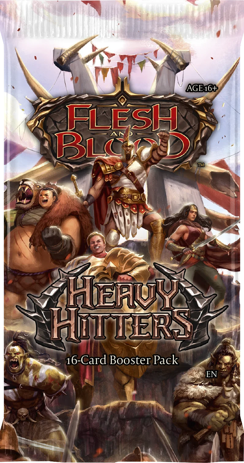 Flesh & Blood: Heavy Hitters Booster Pack | Kessel Run Games Inc. 