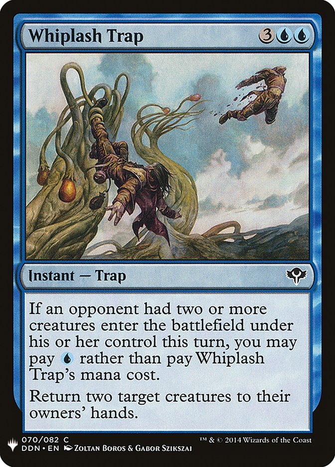 Whiplash Trap [Mystery Booster] | Kessel Run Games Inc. 