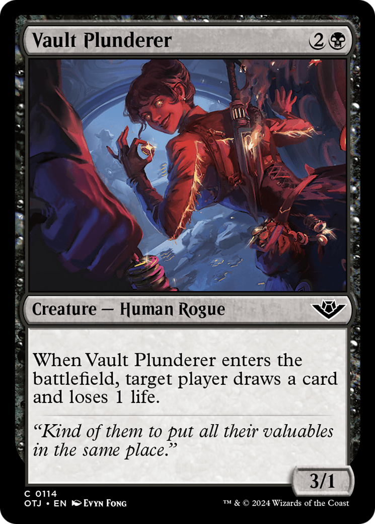 Vault Plunderer [Outlaws of Thunder Junction] | Kessel Run Games Inc. 