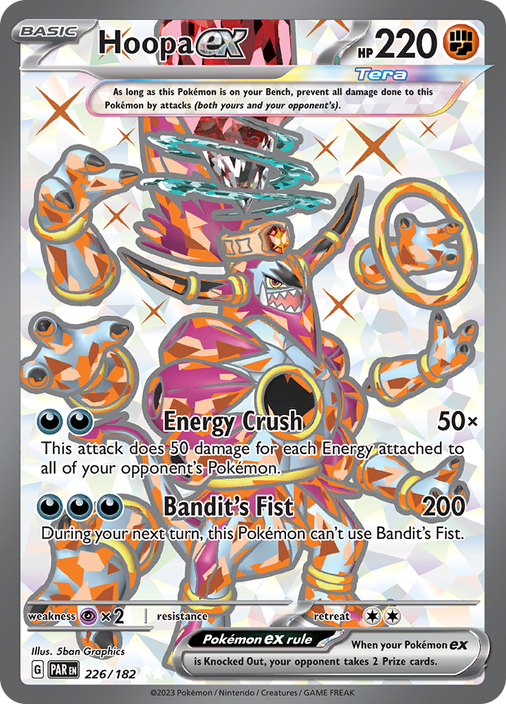 Hoopa ex (226/182) [Scarlet & Violet: Paradox Rift] | Kessel Run Games Inc. 