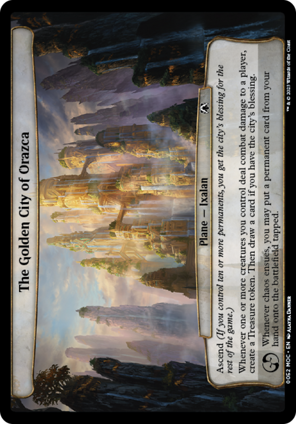 The Golden City of Orazca [March of the Machine Commander] | Kessel Run Games Inc. 