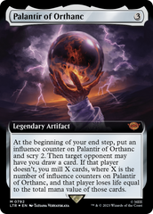 Palantir of Orthanc (Extended Art) (Surge Foil) [The Lord of the Rings: Tales of Middle-Earth] | Kessel Run Games Inc. 