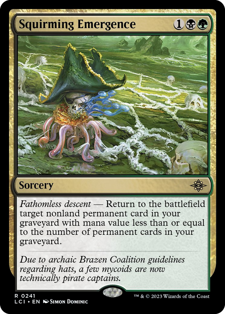 Squirming Emergence [The Lost Caverns of Ixalan] | Kessel Run Games Inc. 