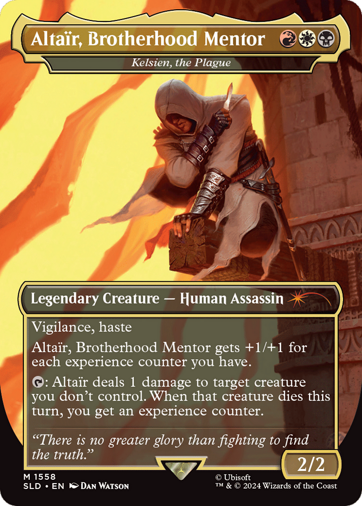 Altair, Brotherhood Mentor - Kelsien, the Plague [Secret Lair Drop Series] | Kessel Run Games Inc. 