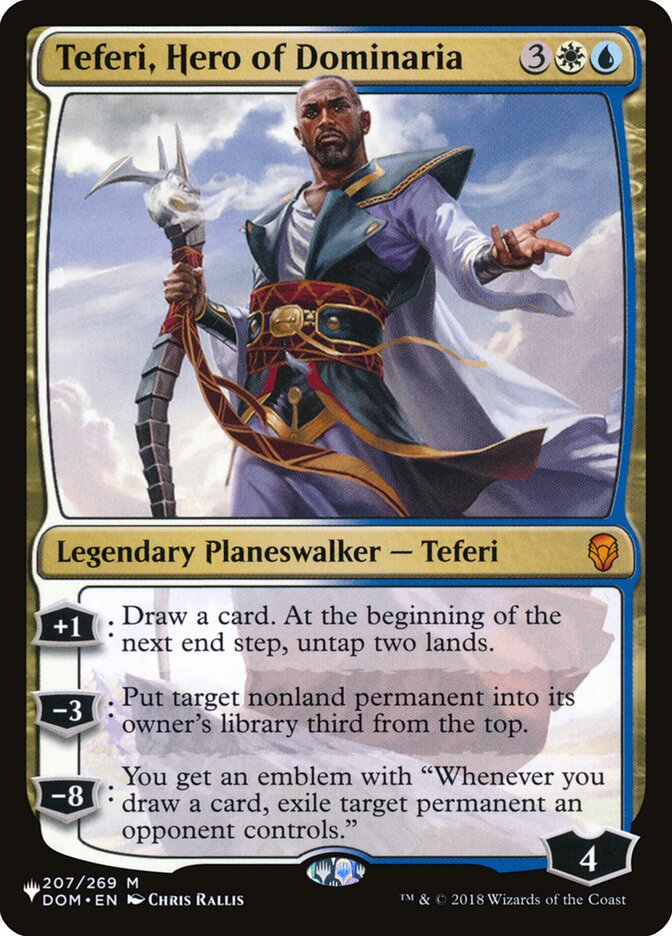 Teferi, Hero of Dominaria [The List] | Kessel Run Games Inc. 
