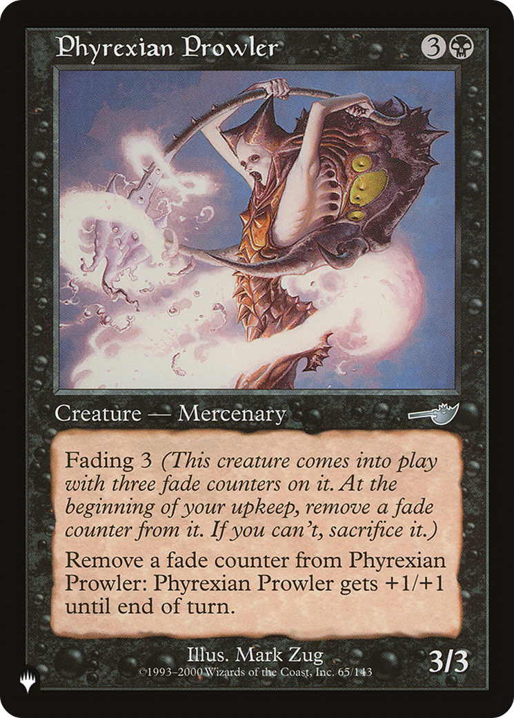 Phyrexian Prowler [The List] | Kessel Run Games Inc. 