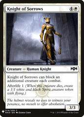 Knight of Sorrows [Mystery Booster] | Kessel Run Games Inc. 