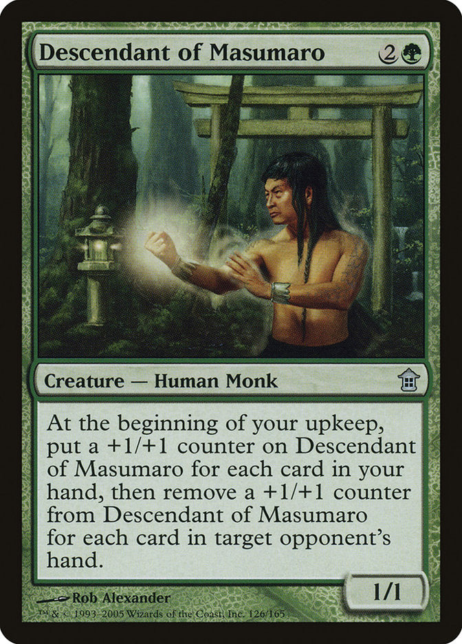 Descendant of Masumaro [Saviors of Kamigawa] | Kessel Run Games Inc. 