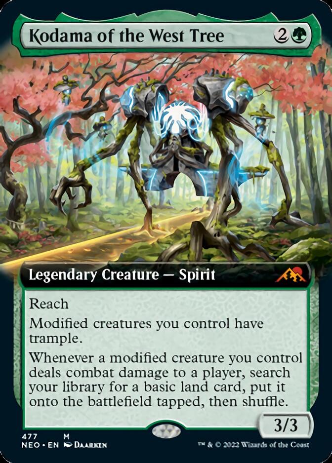 Kodama of the West Tree (Extended Art) [Kamigawa: Neon Dynasty] | Kessel Run Games Inc. 