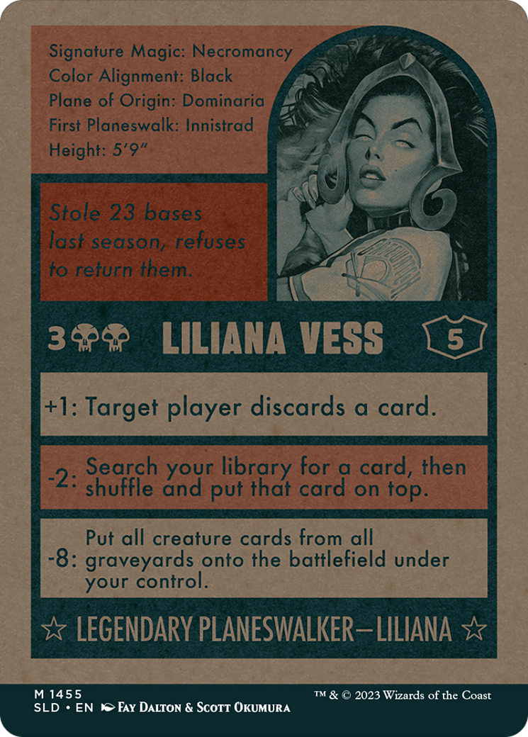 Liliana Vess [Secret Lair Drop Series] | Kessel Run Games Inc. 