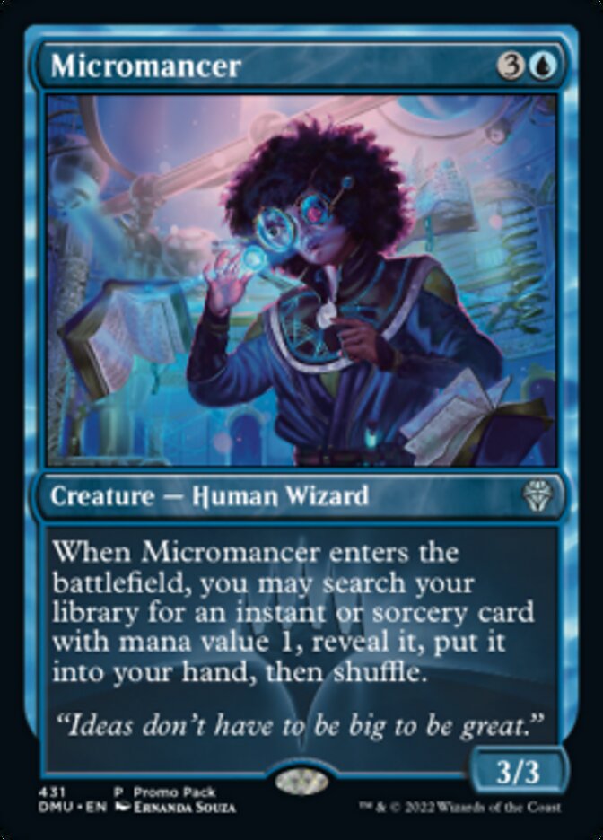 Micromancer (Promo Pack) [Dominaria United Promos] | Kessel Run Games Inc. 