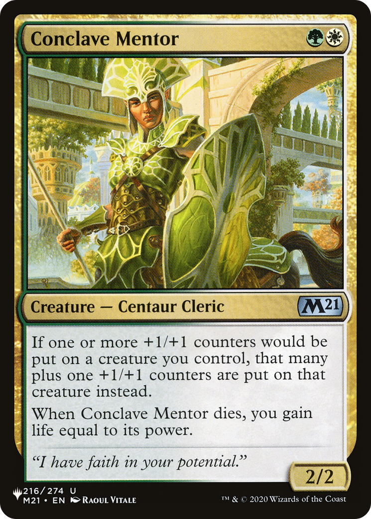 Conclave Mentor [The List Reprints] | Kessel Run Games Inc. 