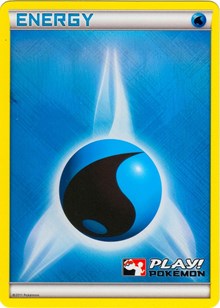 Water Energy (2011 Play Pokemon Promo) [League & Championship Cards] | Kessel Run Games Inc. 