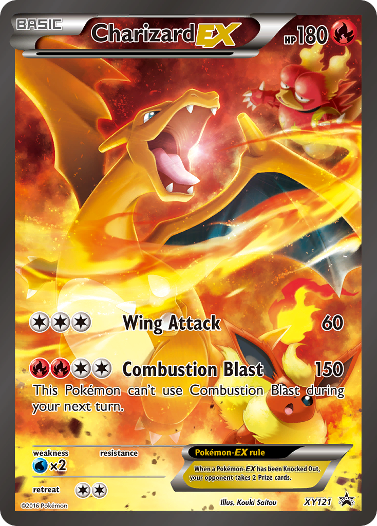 Charizard EX (XY121) [XY: Black Star Promos] | Kessel Run Games Inc. 