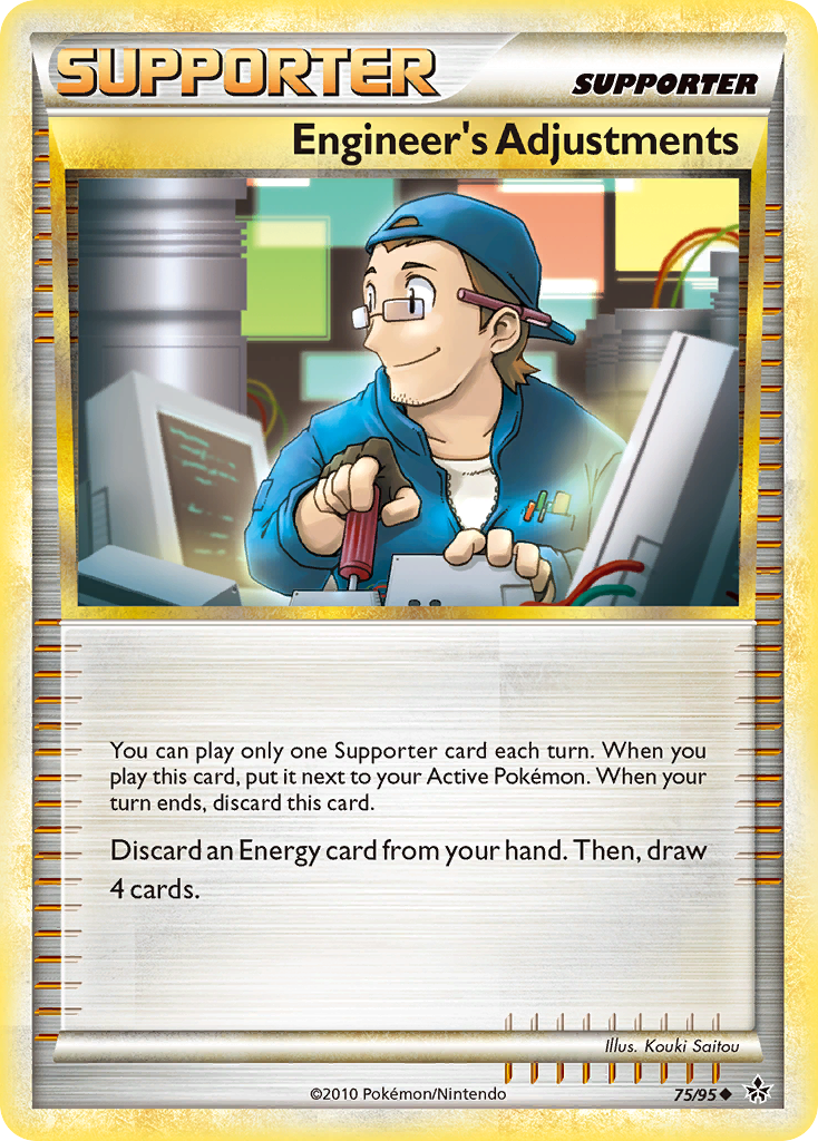 Engineer's Adjustments (75/95) [HeartGold & SoulSilver: Unleashed] | Kessel Run Games Inc. 