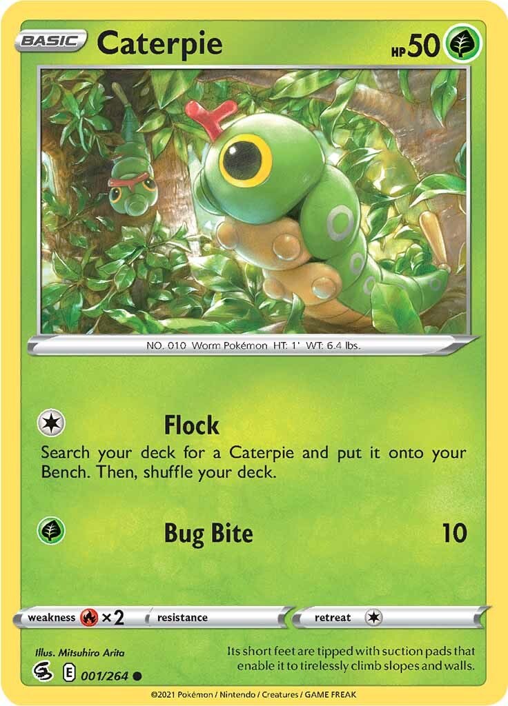 Caterpie (001/264) [Sword & Shield: Fusion Strike] | Kessel Run Games Inc. 