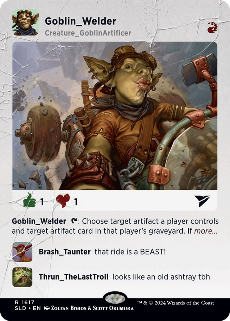 Goblin Welder [Secret Lair Drop Series] | Kessel Run Games Inc. 