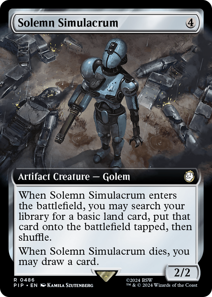 Solemn Simulacrum (Extended Art) [Fallout] | Kessel Run Games Inc. 