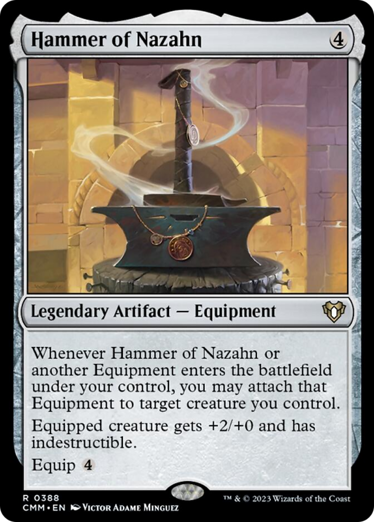 Hammer of Nazahn [Commander Masters] | Kessel Run Games Inc. 