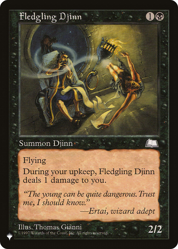 Fledgling Djinn [The List Reprints] | Kessel Run Games Inc. 