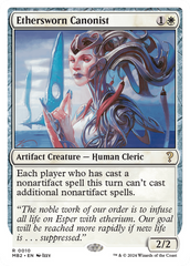 Ethersworn Canonist (White Border) [Mystery Booster 2] | Kessel Run Games Inc. 