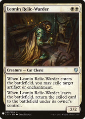 Leonin Relic-Warder [Mystery Booster] | Kessel Run Games Inc. 