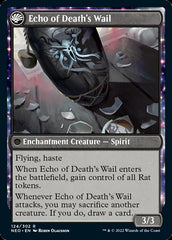 Tribute to Horobi // Echo of Death's Wail [Kamigawa: Neon Dynasty] | Kessel Run Games Inc. 