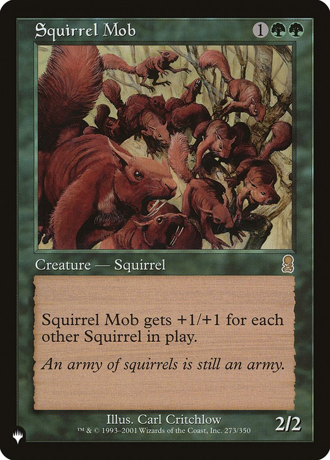 Squirrel Mob [The List] | Kessel Run Games Inc. 