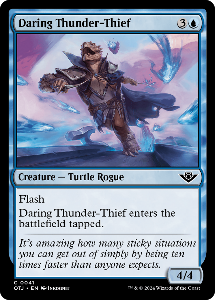 Daring Thunder-Thief [Outlaws of Thunder Junction] | Kessel Run Games Inc. 