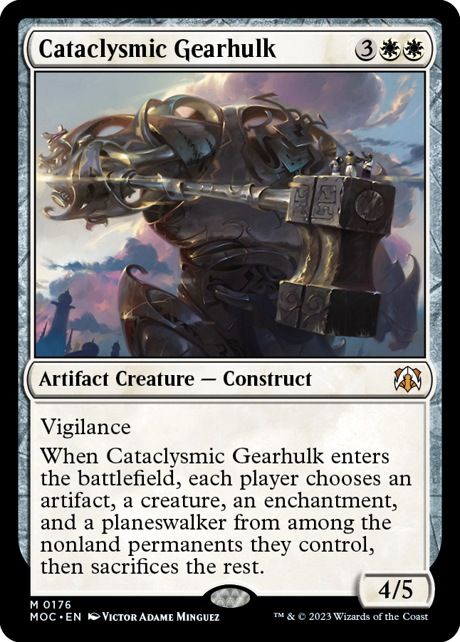 Cataclysmic Gearhulk [March of the Machine Commander] | Kessel Run Games Inc. 