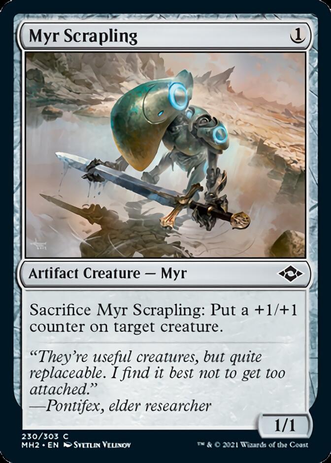 Myr Scrapling [Modern Horizons 2] | Kessel Run Games Inc. 