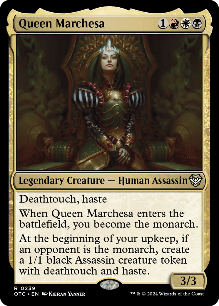 Queen Marchesa [Outlaws of Thunder Junction Commander] | Kessel Run Games Inc. 