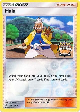 Hala (126/145) (Regional Championship Promo) [Sun & Moon: Guardians Rising] | Kessel Run Games Inc. 