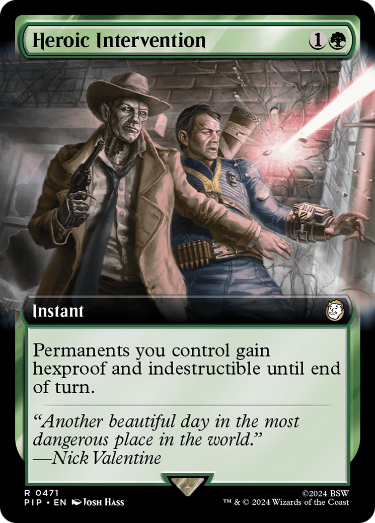 Heroic Intervention (Extended Art) [Fallout] | Kessel Run Games Inc. 