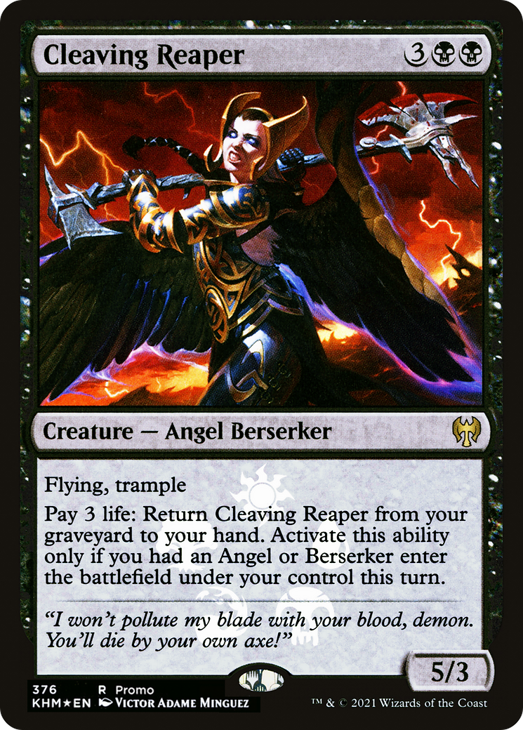 Cleaving Reaper [Resale Promos] | Kessel Run Games Inc. 