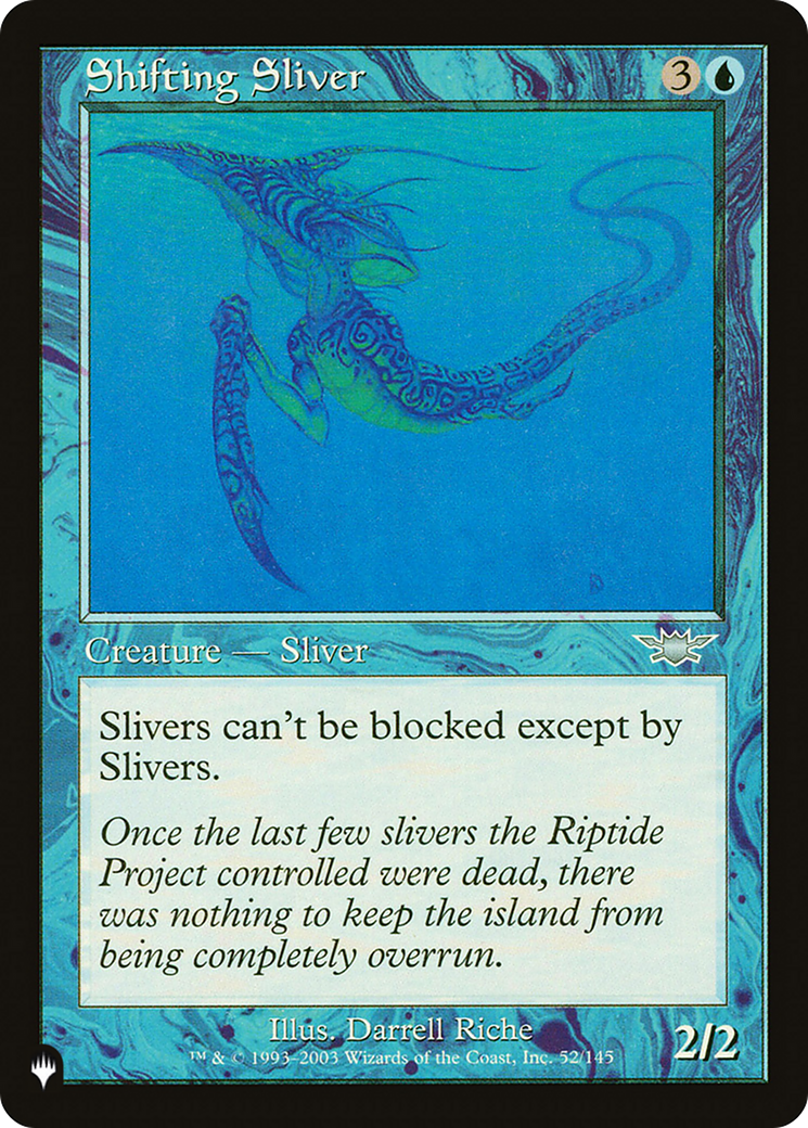 Shifting Sliver [The List Reprints] | Kessel Run Games Inc. 