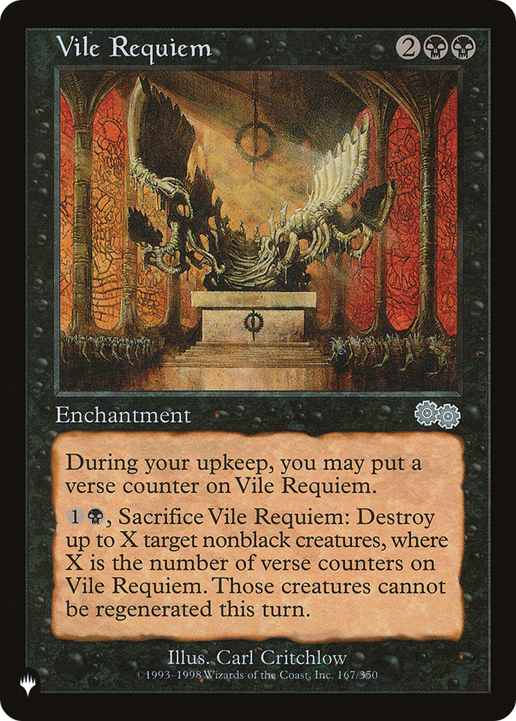 Vile Requiem (USG) [The List Reprints] | Kessel Run Games Inc. 