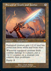 Sword of Truth and Justice (Retro Foil Etched) [Modern Horizons] | Kessel Run Games Inc. 