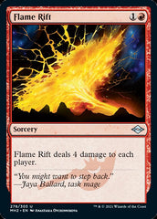 Flame Rift (Foil Etched) [Modern Horizons 2] | Kessel Run Games Inc. 