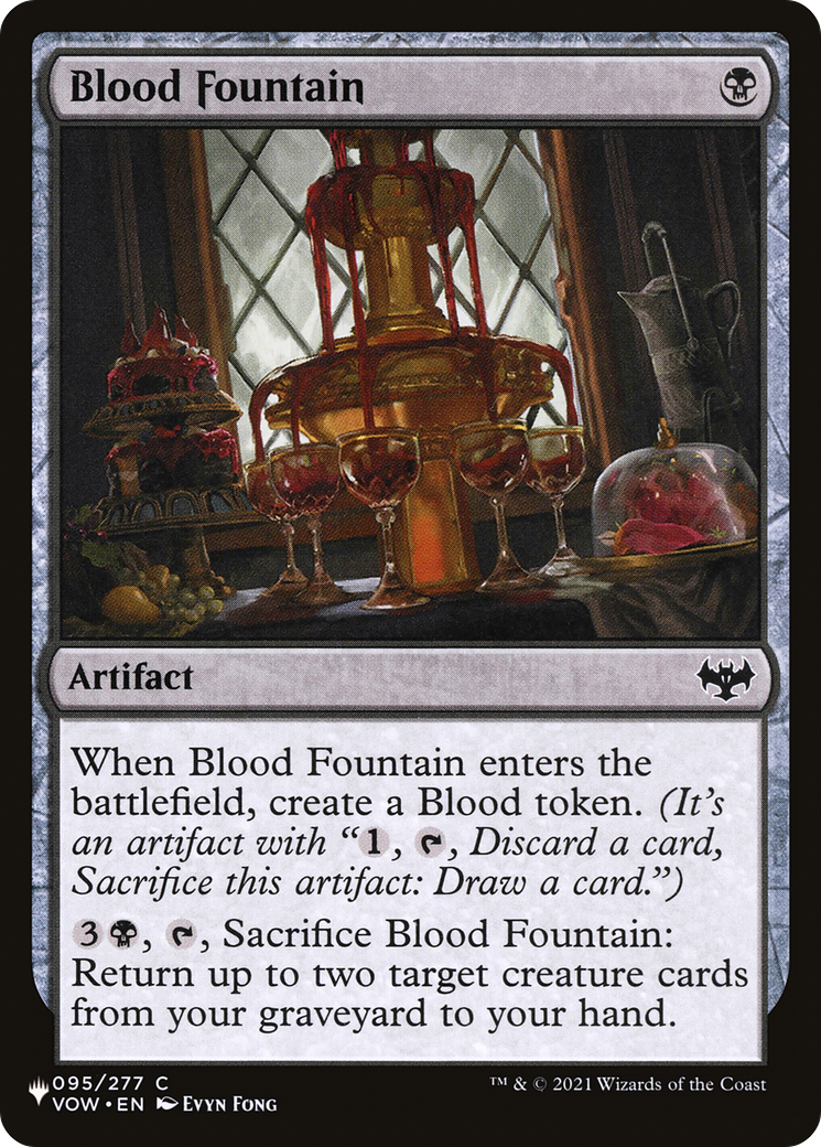 Blood Fountain [The List Reprints] | Kessel Run Games Inc. 