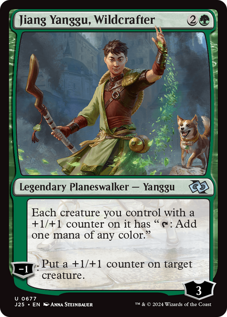 Jiang Yanggu, Wildcrafter [Foundations Jumpstart] | Kessel Run Games Inc. 