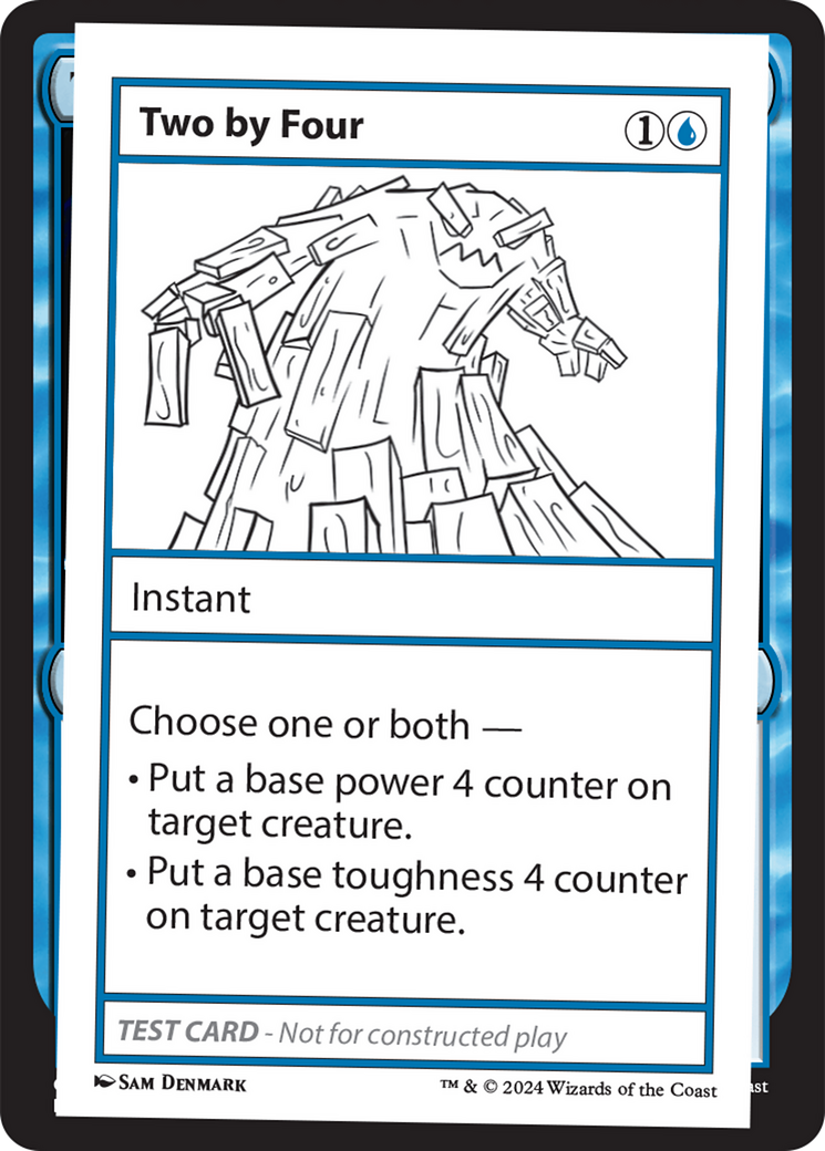 Two by Four [Mystery Booster 2 Playtest Cards] | Kessel Run Games Inc. 