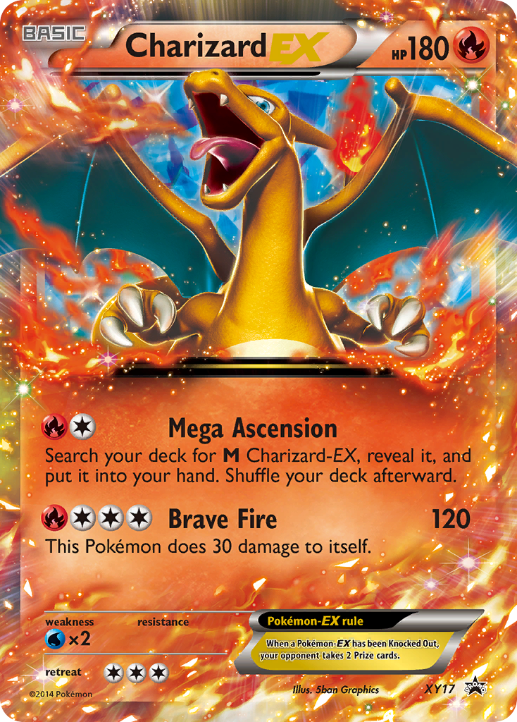 Charizard EX (XY17) [XY: Black Star Promos] | Kessel Run Games Inc. 