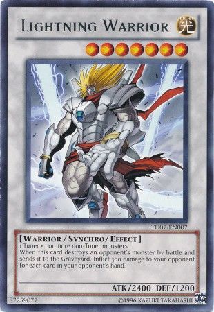 Lightning Warrior [TU07-EN007] Rare | Kessel Run Games Inc. 
