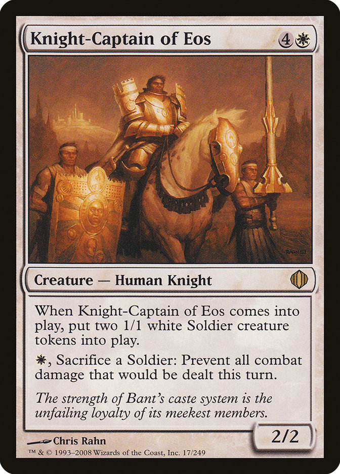 Knight-Captain of Eos [Shards of Alara] | Kessel Run Games Inc. 