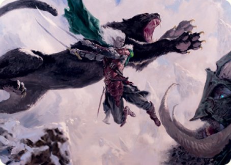 Drizzt Do'Urden Art Card [Dungeons & Dragons: Adventures in the Forgotten Realms Art Series] | Kessel Run Games Inc. 