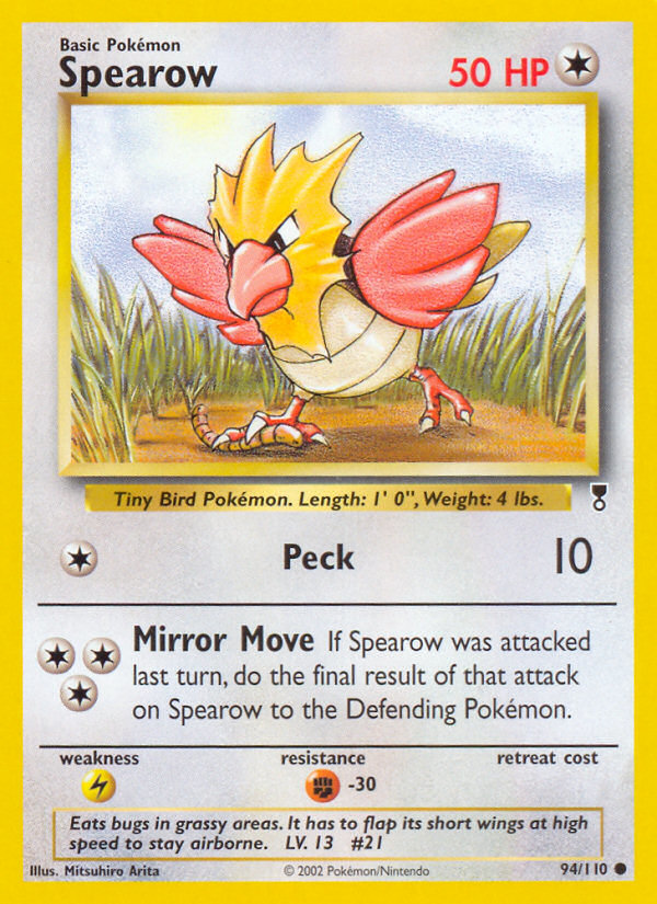 Spearow (94/110) [Legendary Collection] | Kessel Run Games Inc. 