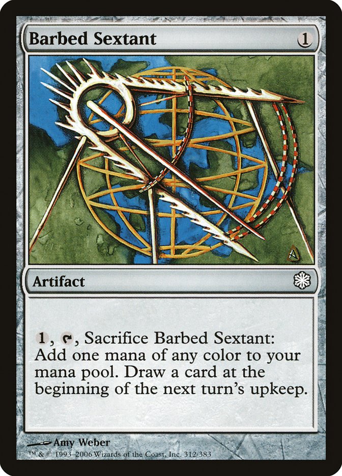 Barbed Sextant [Coldsnap Theme Decks] | Kessel Run Games Inc. 