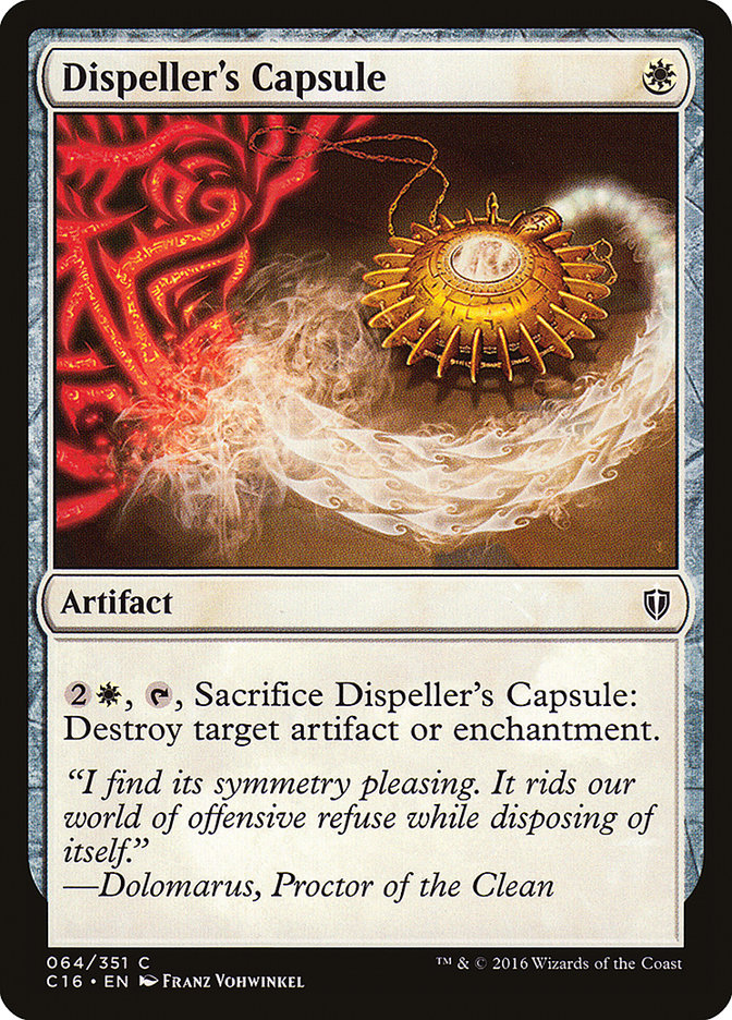 Dispeller's Capsule [Commander 2016] | Kessel Run Games Inc. 