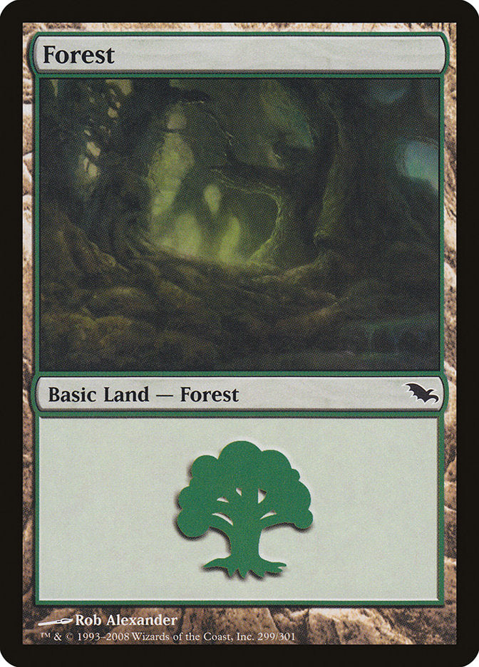 Forest (299) [Shadowmoor] | Kessel Run Games Inc. 